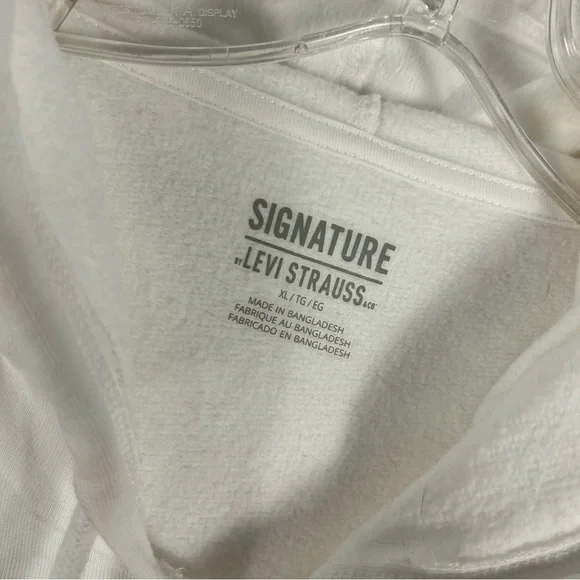 💕 Levi Strauss Signature White Canadiana Signature Hoodie XL - Picture 6 of 13